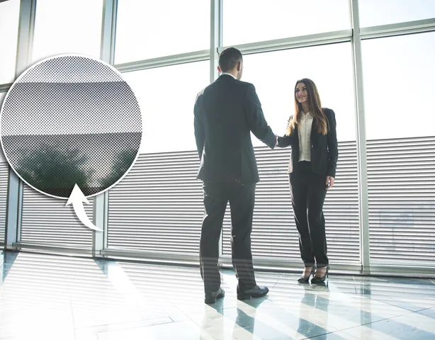 Ultra Transparent Interior Solar Film