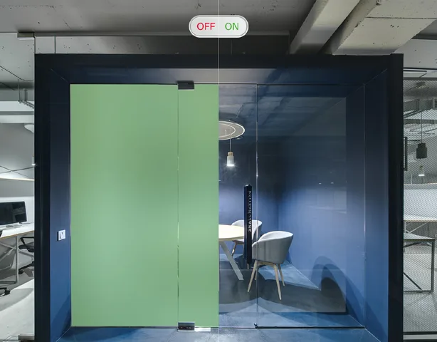 Film électrique à opacité contrôlée vert