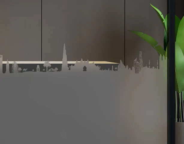 Film frise décorative Dubaï