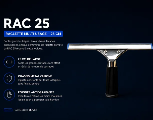 Multi-use squeegee – 25 cm