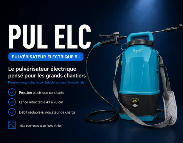 PUL ELC Pulvérisateur électrique 5 litres