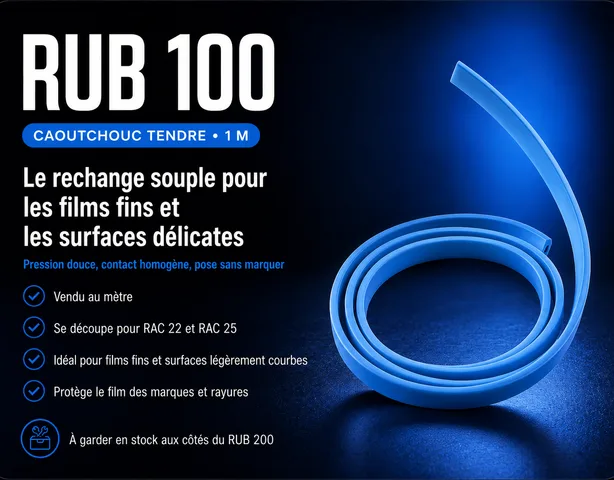 Ruban Caoutchouc souple – 1 m