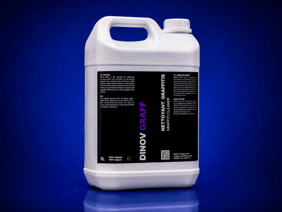 DINOV Graff 5L : Nettoyant graffitis